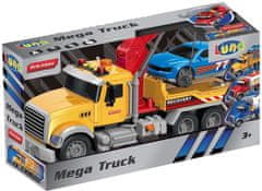 TWM Mega Truck junior 30 x 47 cm 1,5V třecí žlutý odtahový vůz