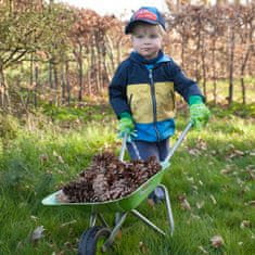 TWM Trakař Kids in the Garden 76 cm ocelově zelený