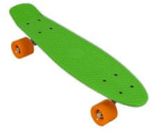 TWM Retro skateboard 56 cm, polypropylen zelený