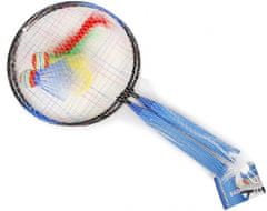 TWM 4dílná badmintonová sada s člunky 44 x 22 cm modrá