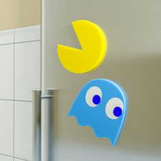 TWM podtácky Pac-Man magnetické silikonové 2 kusy