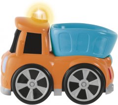 TWM stavební auto sklápěč junior 12 cm oranžová / modrá