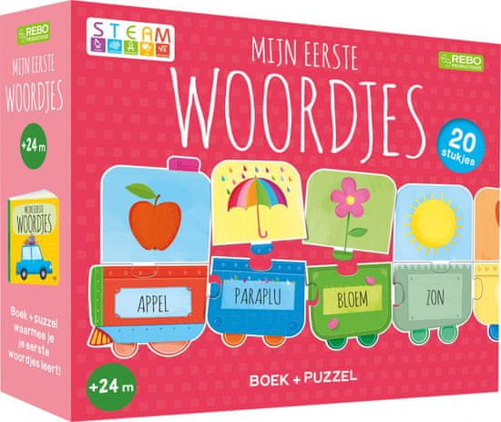 TWM puzzle Mijn eerste woordjes junior 20 dílků