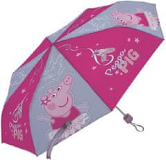 TWM deštník Peppa Pig 52 cm polyester fuchsie / lila