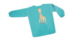 TWM shit žirafa junior zástěra plátěná modrá 1-4 roky