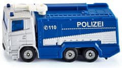 TWM Nákladní automobil Scania Polizei s vodními děly 8,4 cm modrý (1079)