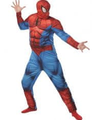 TWM Kostým Spider-Man Deluxe pro muže polyester červená / modrá