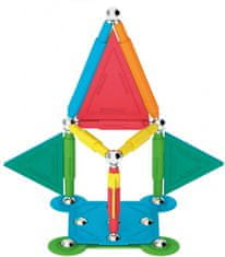 TWM Magnetická hračka Colorstix ocel červená / žlutá 40 ks