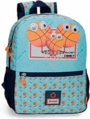 TWM Basketbalový batoh junior 7 litrů 32 x 25 cm polyester modrý