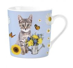 TWM Hrnek Tabby Cat 240 ml bílý porcelán