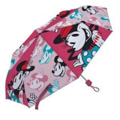 TWM deštník Minnie Mouse junior 52 cm, tmavě růžový polyester