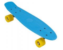 TWM Retro skateboard 56 cm, polypropylen modrý