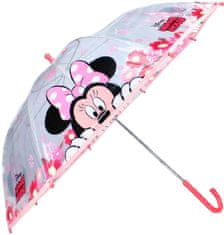 TWM deštník Minnie Mouse 73 cm PVC / hliník transparentní