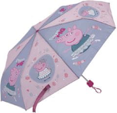 TWM deštník Peppa Pig junior 52 cm polyester lila / růžová