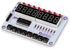 TWM modul displeje / klávesnice TM1638 5V 76,2 x 50,2 mm bílá