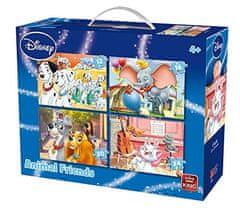 TWM Puzzle 4 v 1 Disney Animal Friends 12-24 dílků