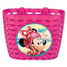 TWM košík na kolo Minnie Mousejunior 20 cm růžový