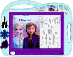 TWM Magnetické kreslící prkno Frozen II 46 cm modrá / fialová