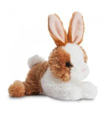 TWM Hračka Cuddly Mini Flopsie králík hnědobílý 20,5 cm