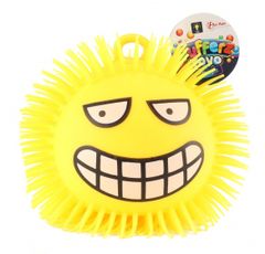 TWM puffer ball emoji šťastná žlutá 15 cm