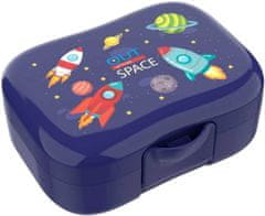 TWM Krabička na sušenky Space junior 13 x 9,5 cm tmavě modrá