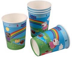 TWM párty hrníčky Peppa Pig junior 260 ml krabička 6 ks