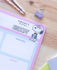 TWM Snoopy trhací kalendář A3 růžovobílý 54 stran