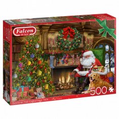 TWM Puzzle Santa u vánočního stromku 500 dílků