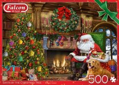 TWM Puzzle Santa u vánočního stromku 500 dílků