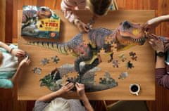 TWM puzzle t-rex 96 x 53 cm hnědá lepenka 100 ks