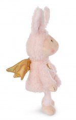 TWM Plyšová hračka králíka La La Bunnie junior 30 cm růžová / zlatá