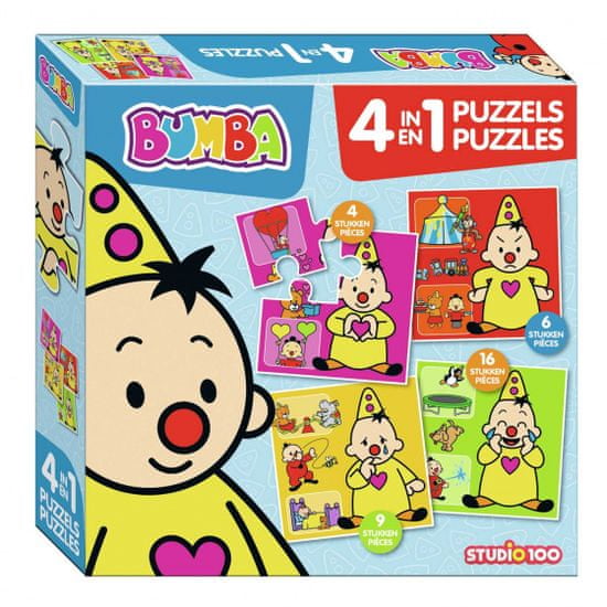 TWM Puzzle Bumba Feelings 4v1 junior karton