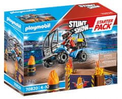 TWM Stuntshow - Starterpack čtyřkolka s požární rampou (70820)