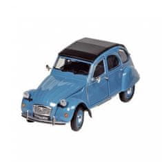 TWM Citroën 2CV 6 Charleston ocel 1:24 modrá