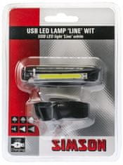 TWM LED reflektor LineUSB, dobíjecí černá