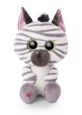 TWM zebra plyšová hračka Zebra Mankalita 25 cm, polyester bílá / hnědá