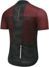 TWM Pánský cyklistický dres P-Transform polyester bordeaux mt L