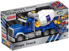 TWM míchačka na beton Mega Truck junior 40,5 x 16 cm třecí modrá