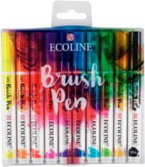 TWM Ecoline Brush Pen popisovače barevný rozsah 10 ks