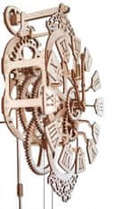 TWM Struktura 3D modelu Kyvadlové hodiny 107 cm dřevo 251 dílků