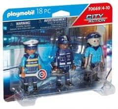 TWM City Action - Sada policejních figurek (70669)