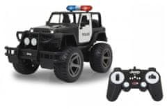 TWM RC policejní auto Jeep Wrangler 34 x 20 cm 1:12 černé