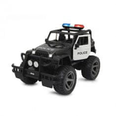 TWM RC policejní auto Jeep Wrangler 34 x 20 cm 1:12 černé