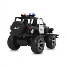 TWM RC policejní auto Jeep Wrangler 34 x 20 cm 1:12 černé