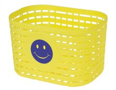 TWM Košík na kolo Smiley Junior 3,5l Žlutý