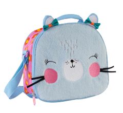 TWM Lunchbox junior 5 litrů 23 cm polyester modrá / růžová