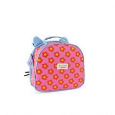 TWM Lunchbox junior 5 litrů 23 cm polyester modrá / růžová