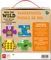 TWM podlahové puzzle Into the Wild 3 metry žlutý karton 26 ks