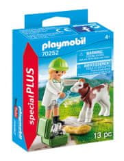 TWM Playmo-Friends: Veterinář s teletem (70252)