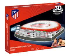 TWM Puzzle 3D led Atlético Madrid 38 cm červené 99 prvků